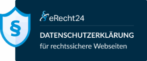 eRecht24 Datenschutzerklärung für rechtssichere Webseiten