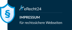 eRecht24 Impressum für rechtssichere Webseiten